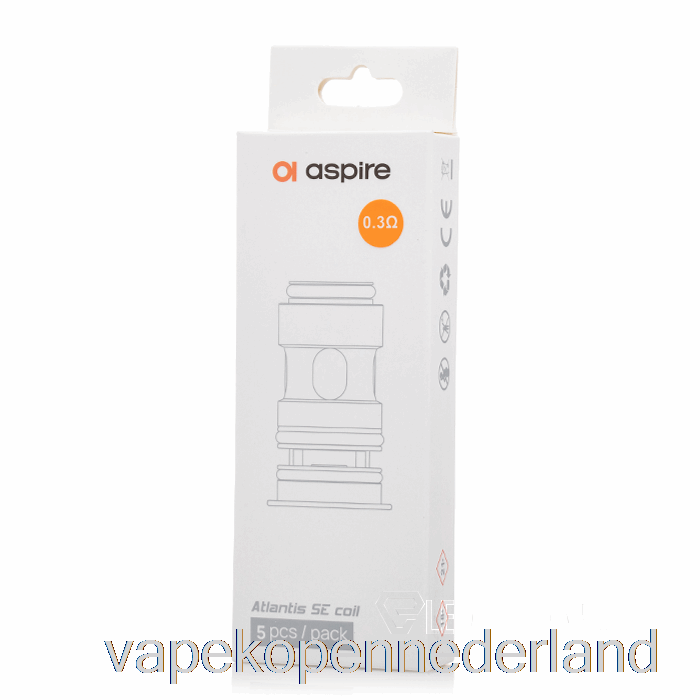 Elektronische Sigaret Vape Aspire Atlantis Se Vervangende Spoelen 0.3ohm Spoelen